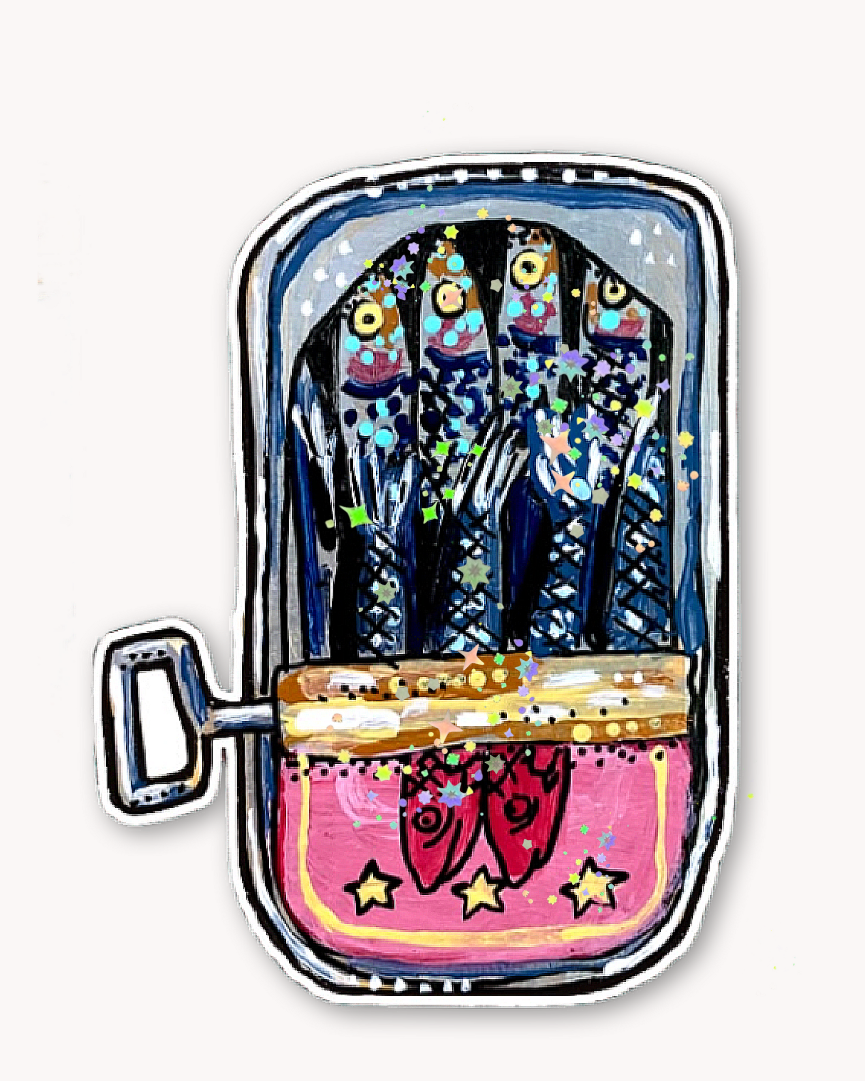 Sardines Sticker - Arte House