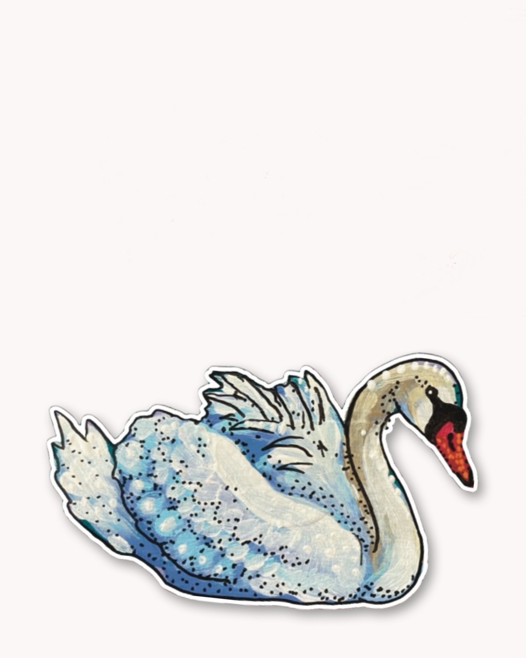 Swan Sticker - Arte House
