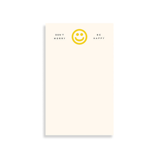 Don't Worry Be Happy Notepad