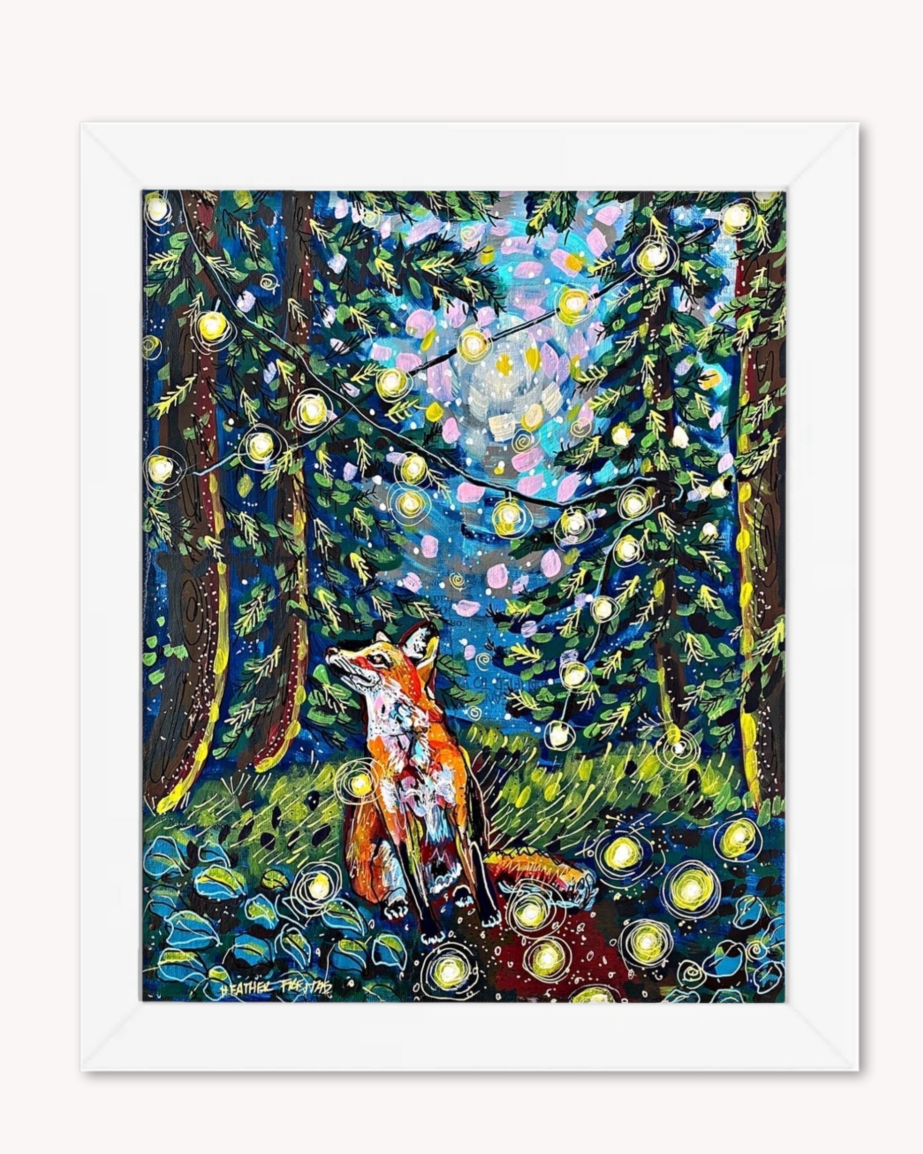 Forest Fox Print - Arte House