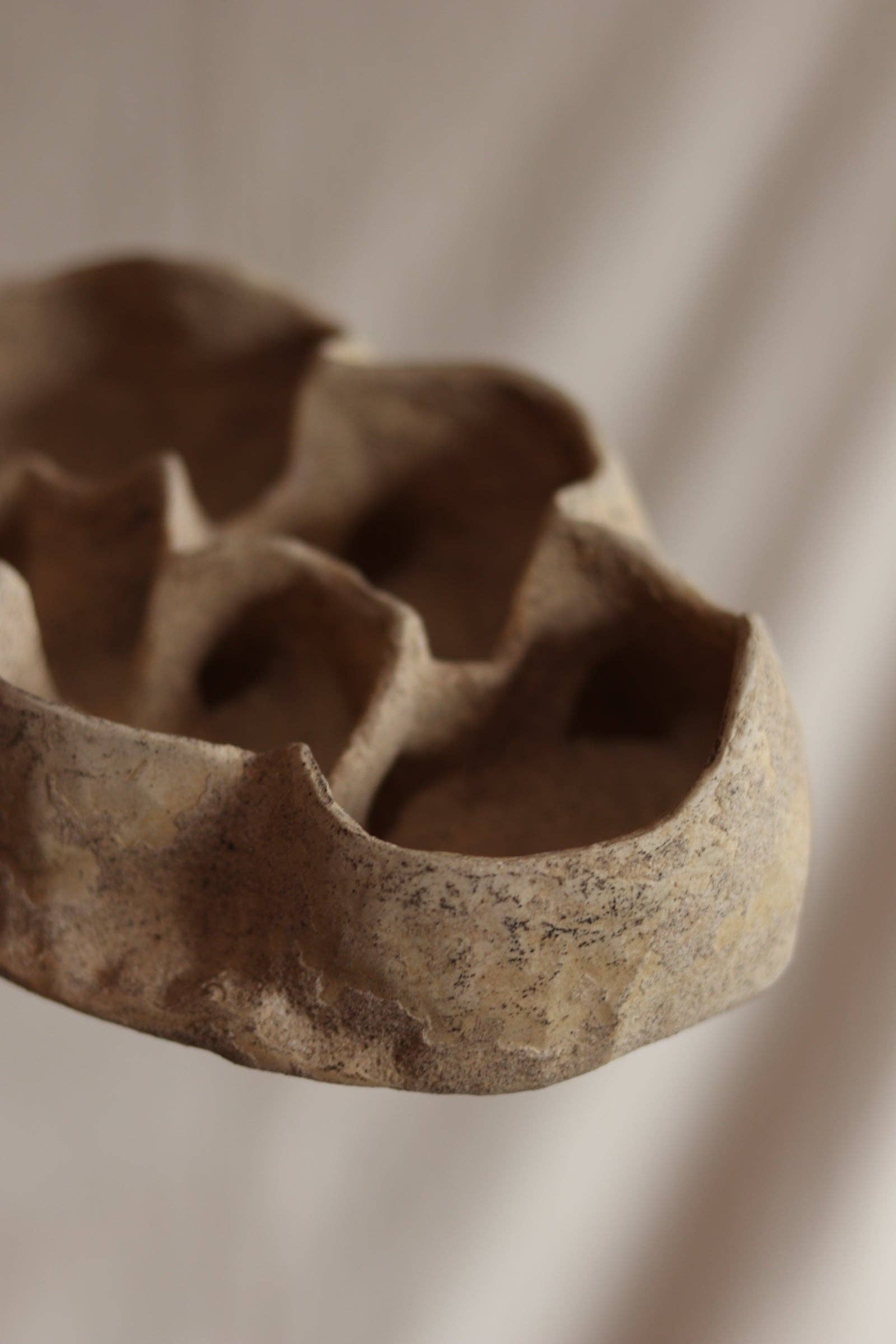 8" Gathered Earth Sculptural Dish