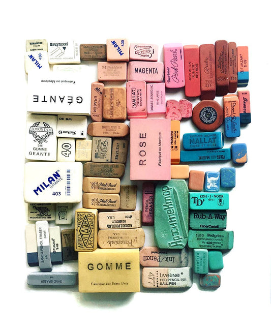 Eraser Arrangement No. 1 - Photographic Print
