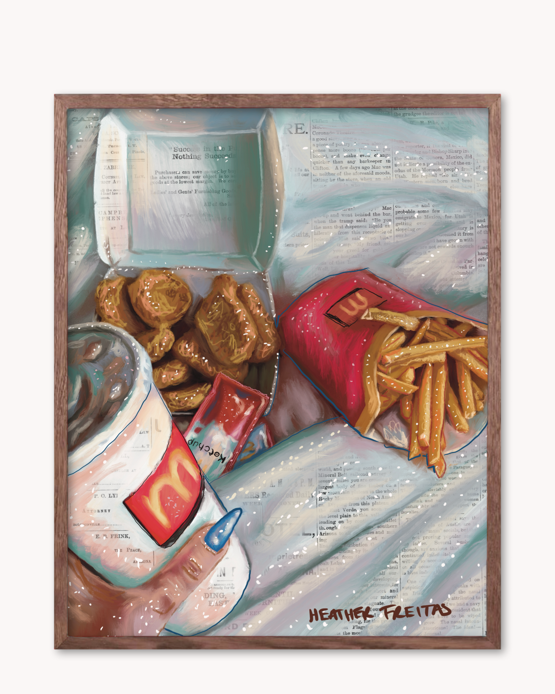 Fast Food Print