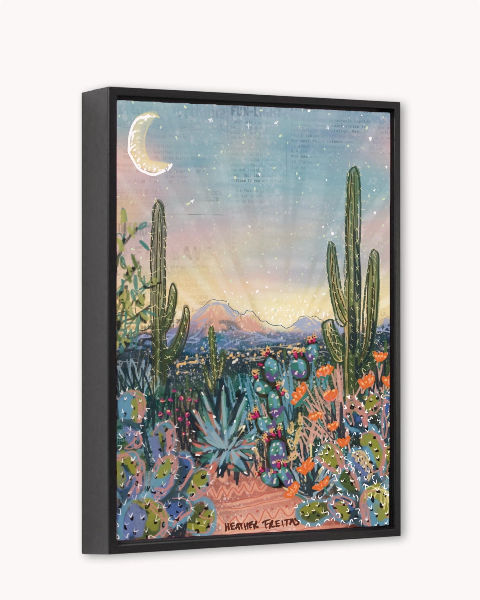 Sun Beams Print - Arte House