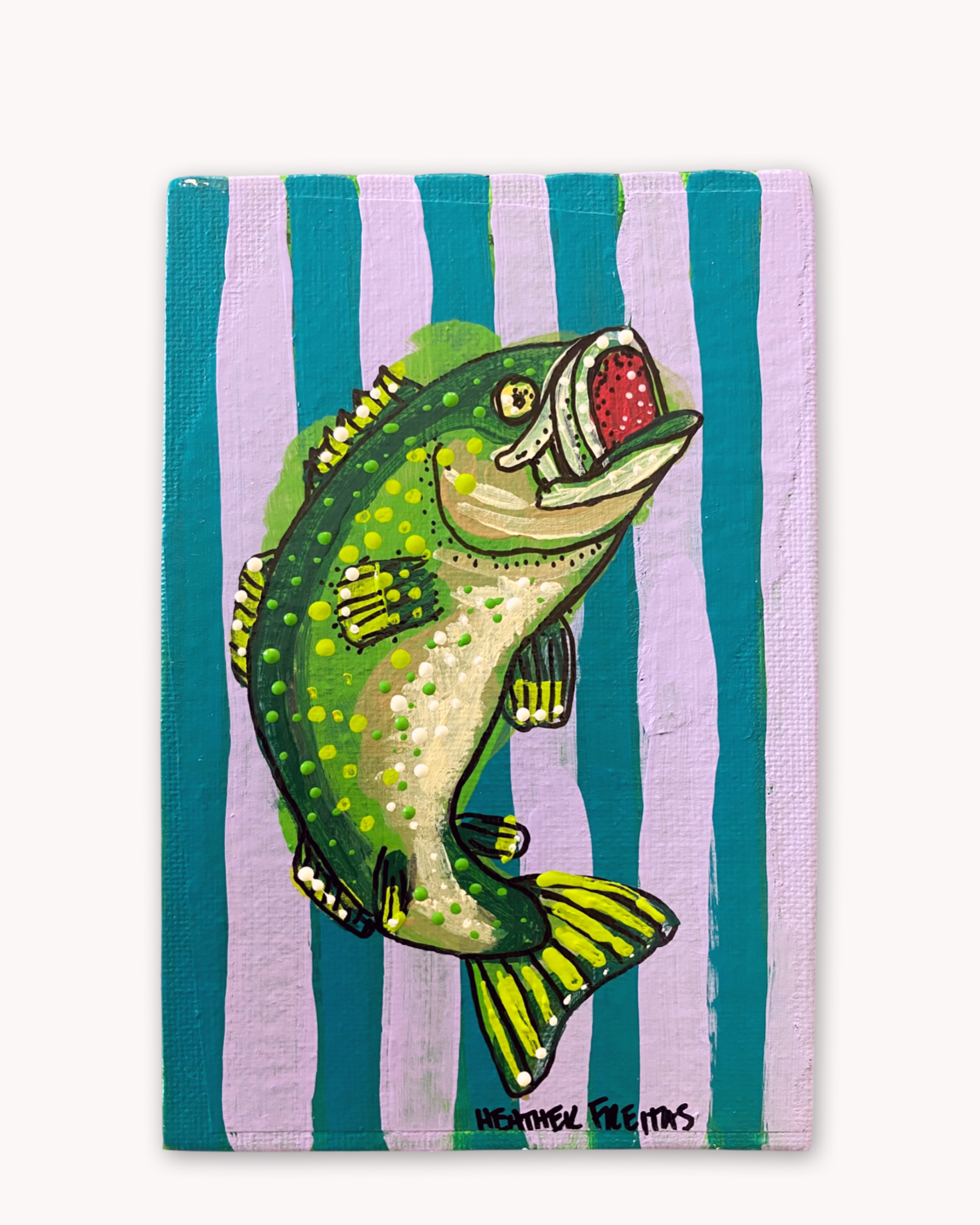Bass ( Original Painting ) - Arte House