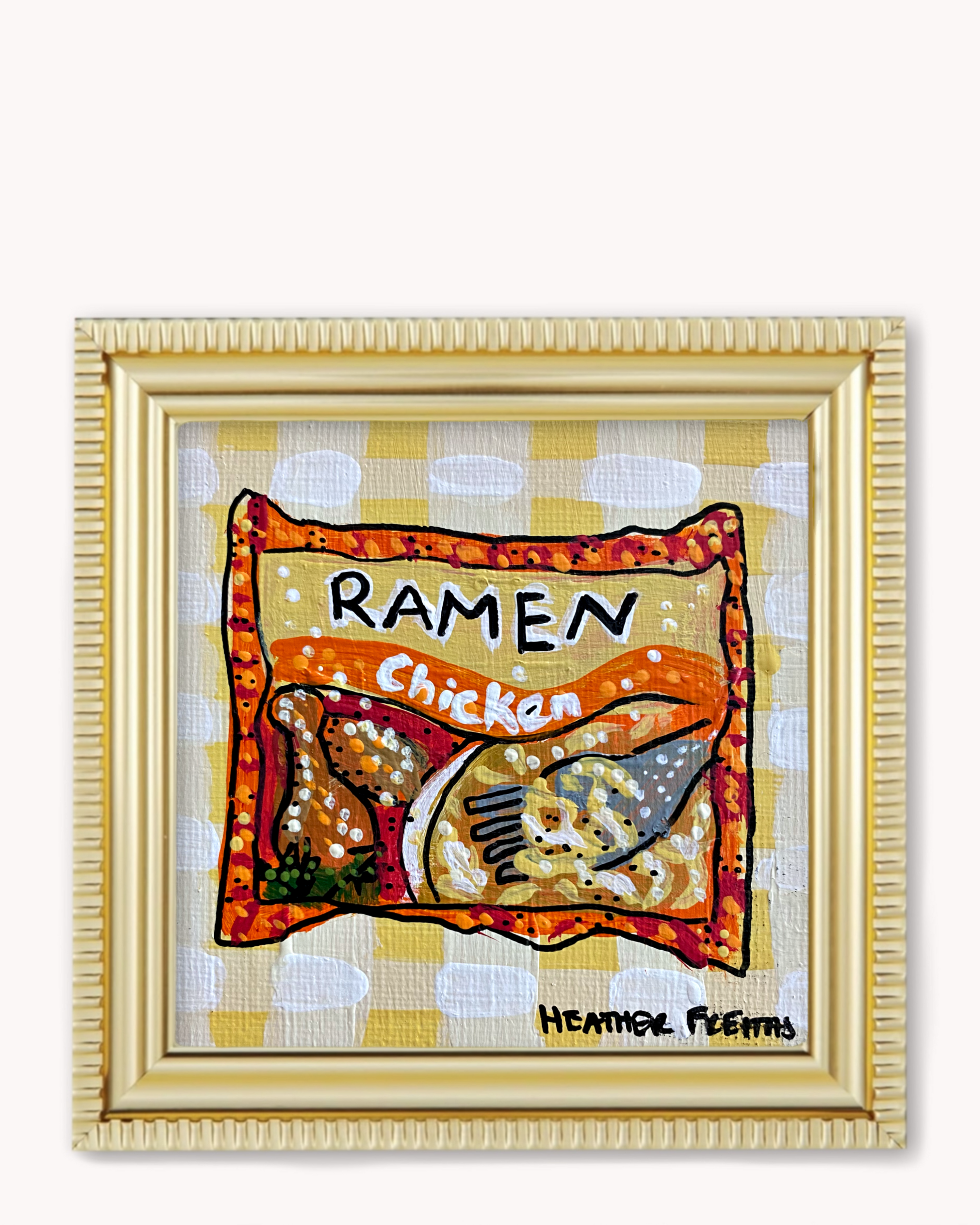 Chicken Ramen Framed Magnet ( Medium ) - Arte House