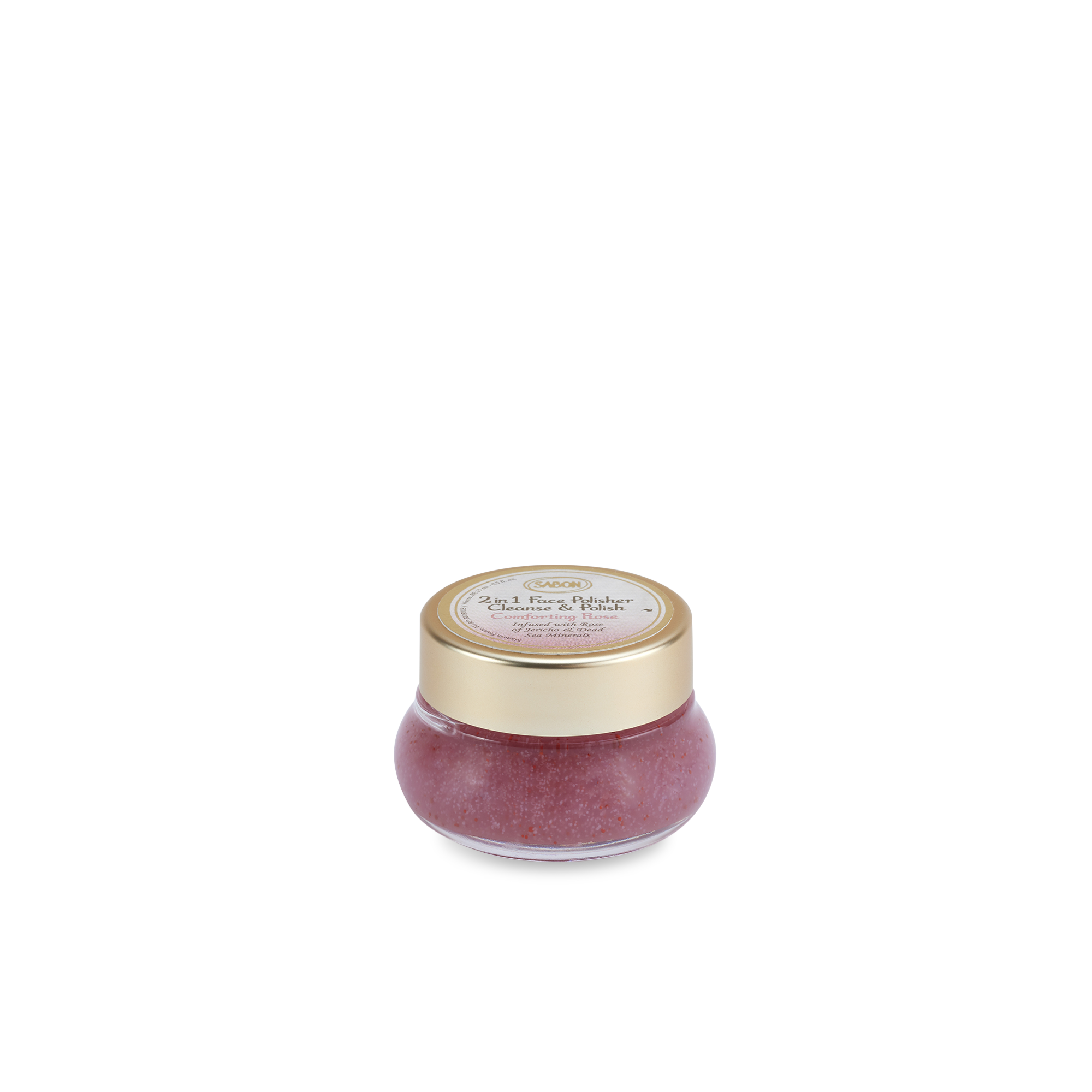 Mini 2 in 1 Gelée Face Polisher Comforting Rose 15mL
