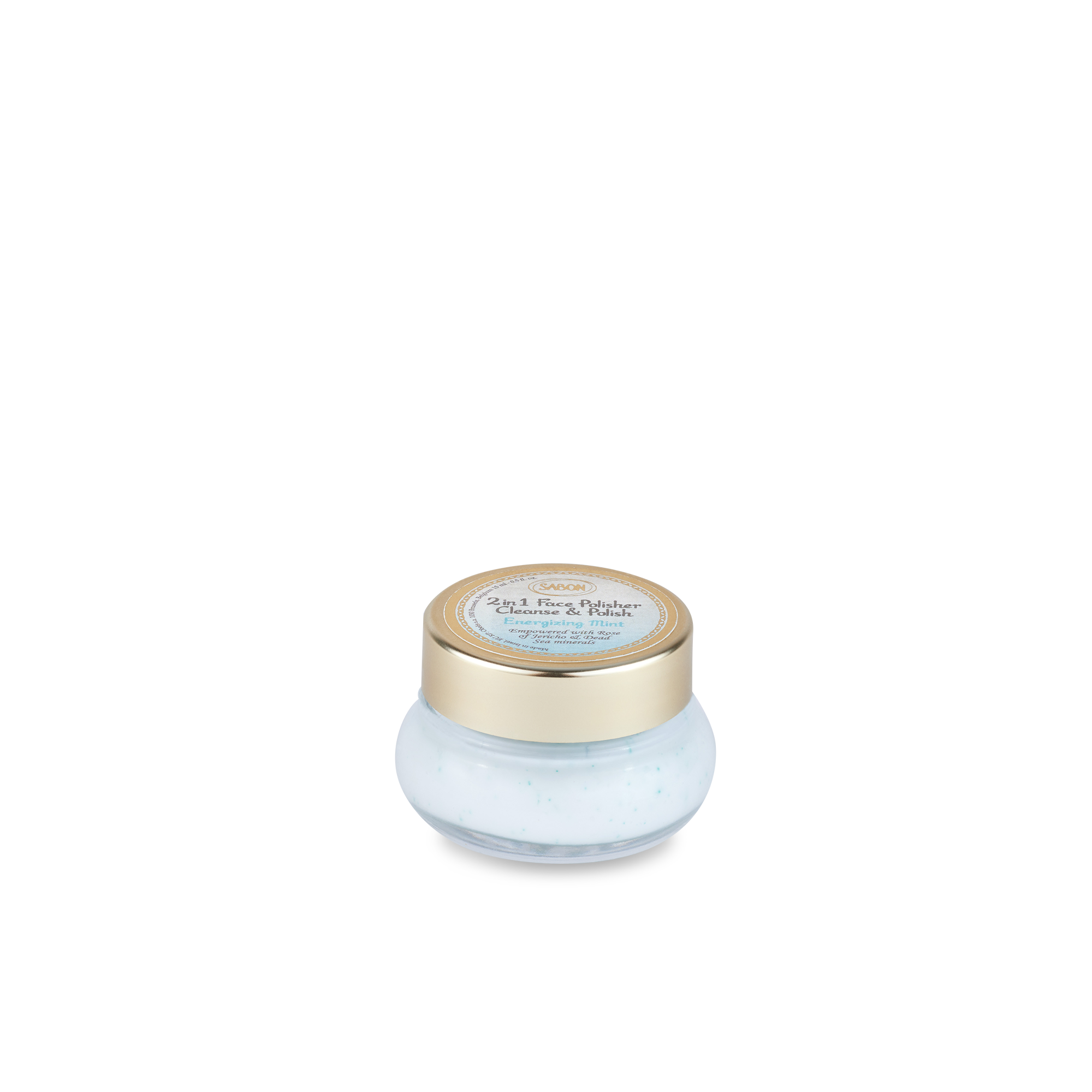 Mini 2 in 1 Face Polisher Mint 15mL