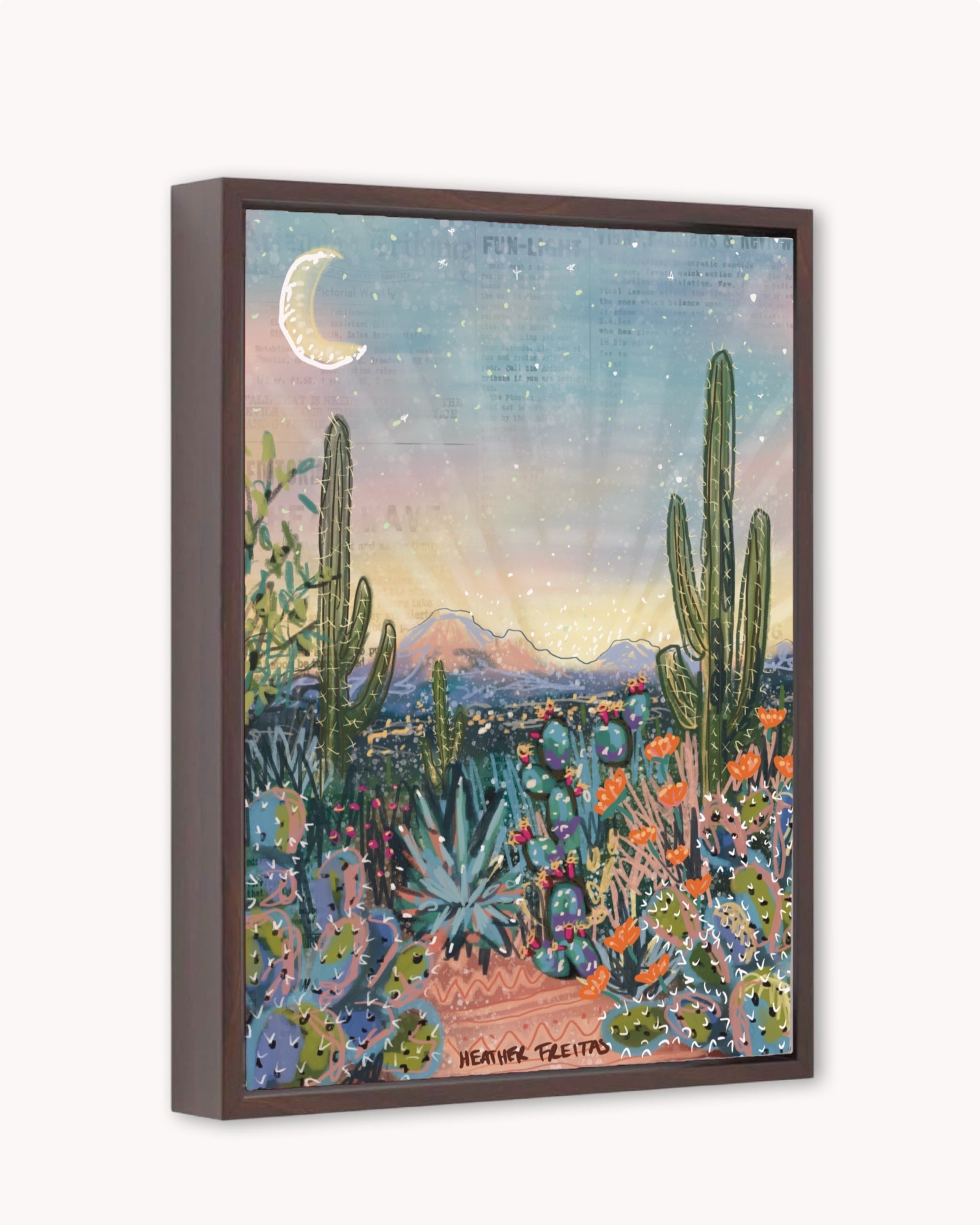 Sun Beams Print - Arte House