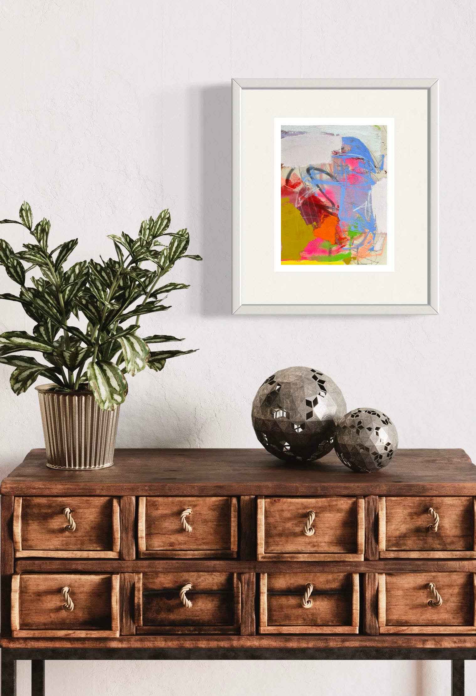 Follow Your Own Path Abstract Art Print