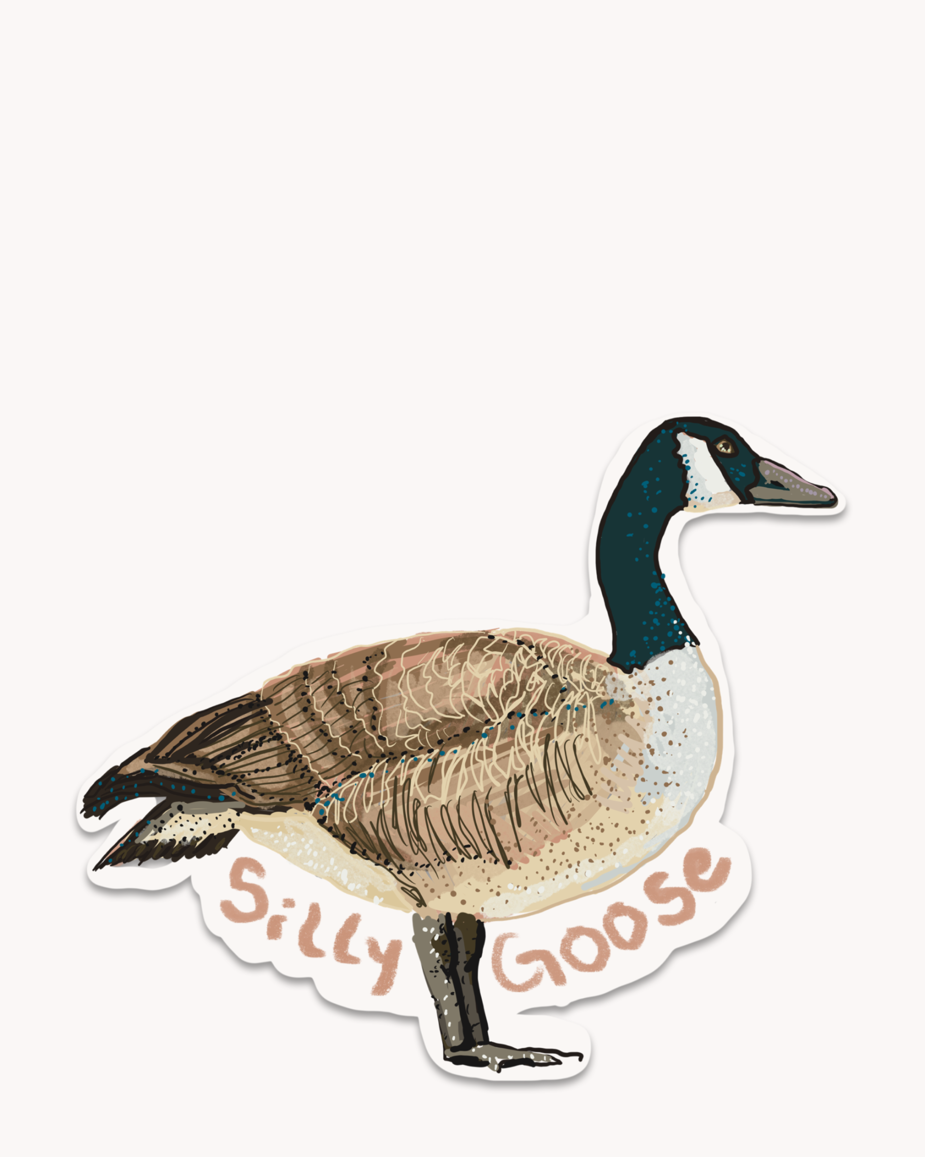 Silly Goose Sticker - Arte House
