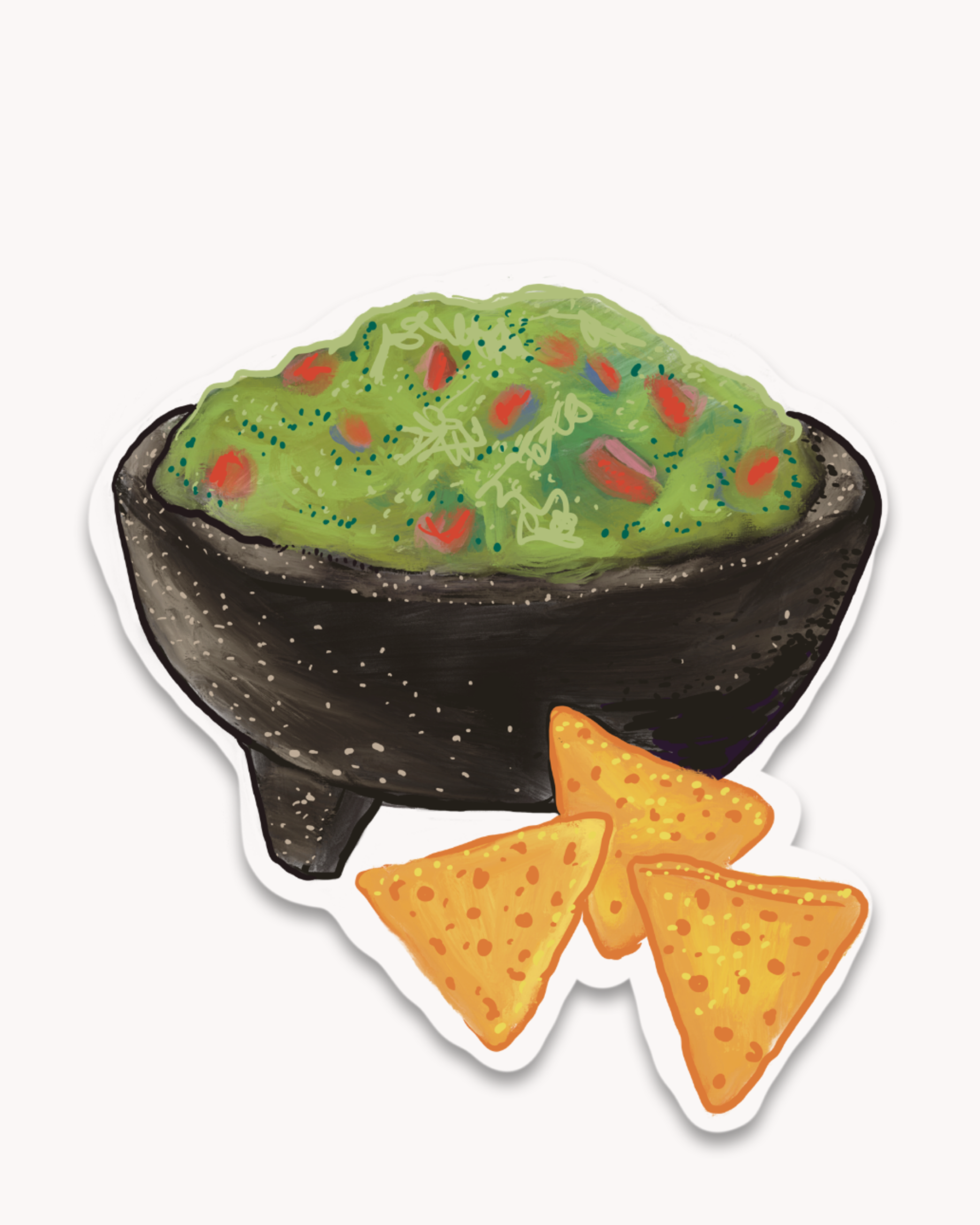 Guacamole Sticker - Arte House