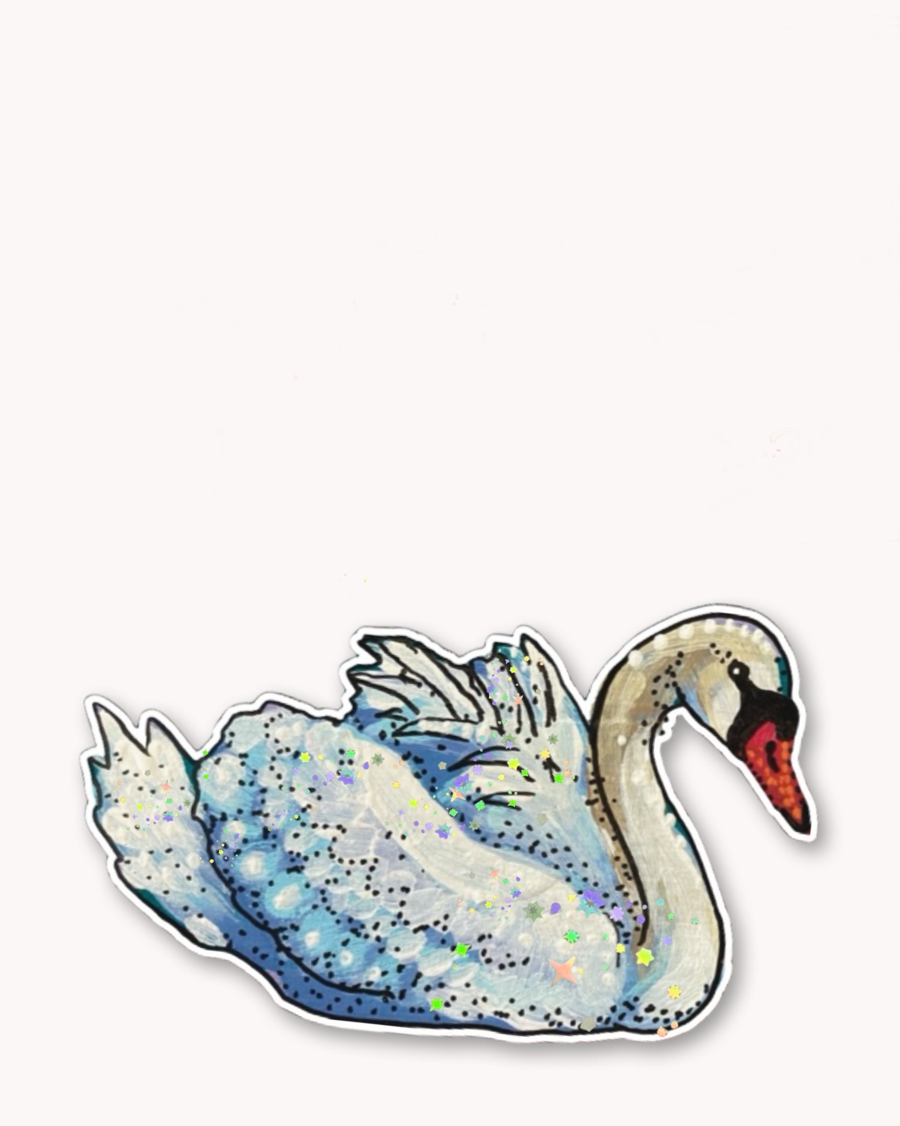 Swan Sticker - Arte House