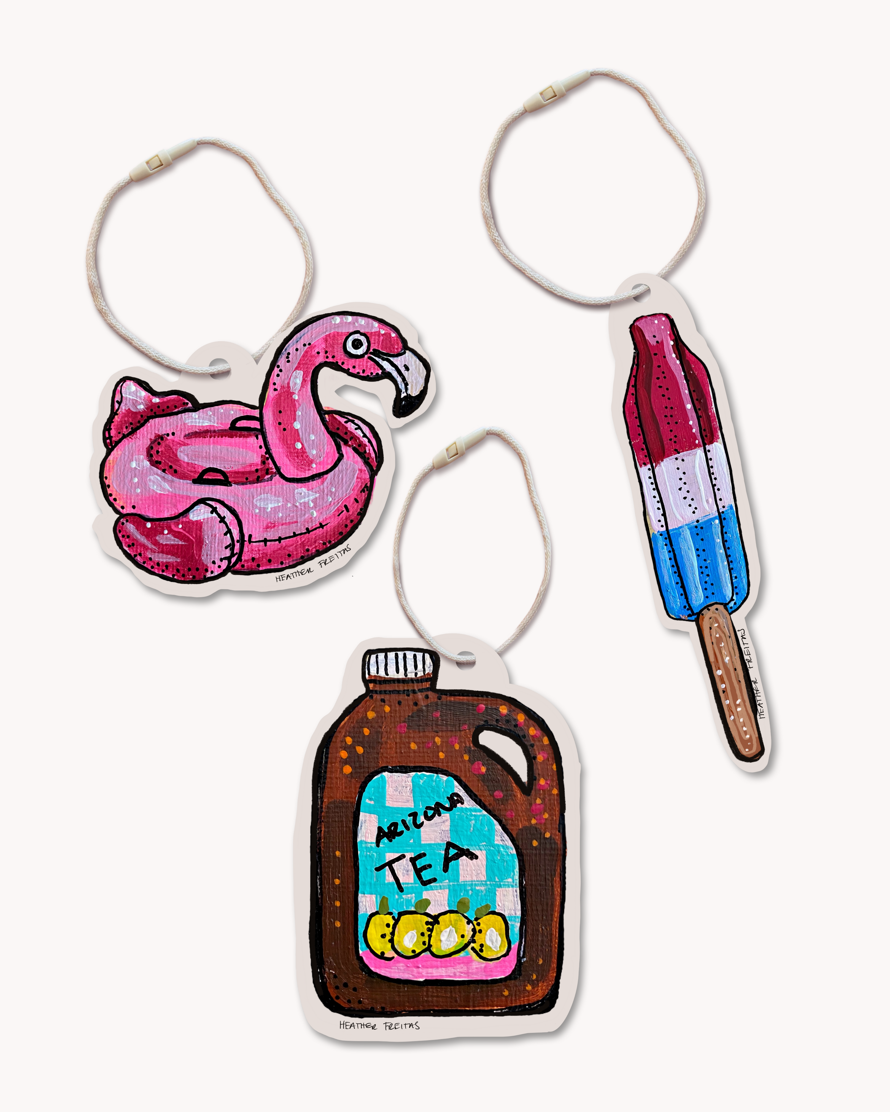 Summer Gift Tags ( 6 pack )