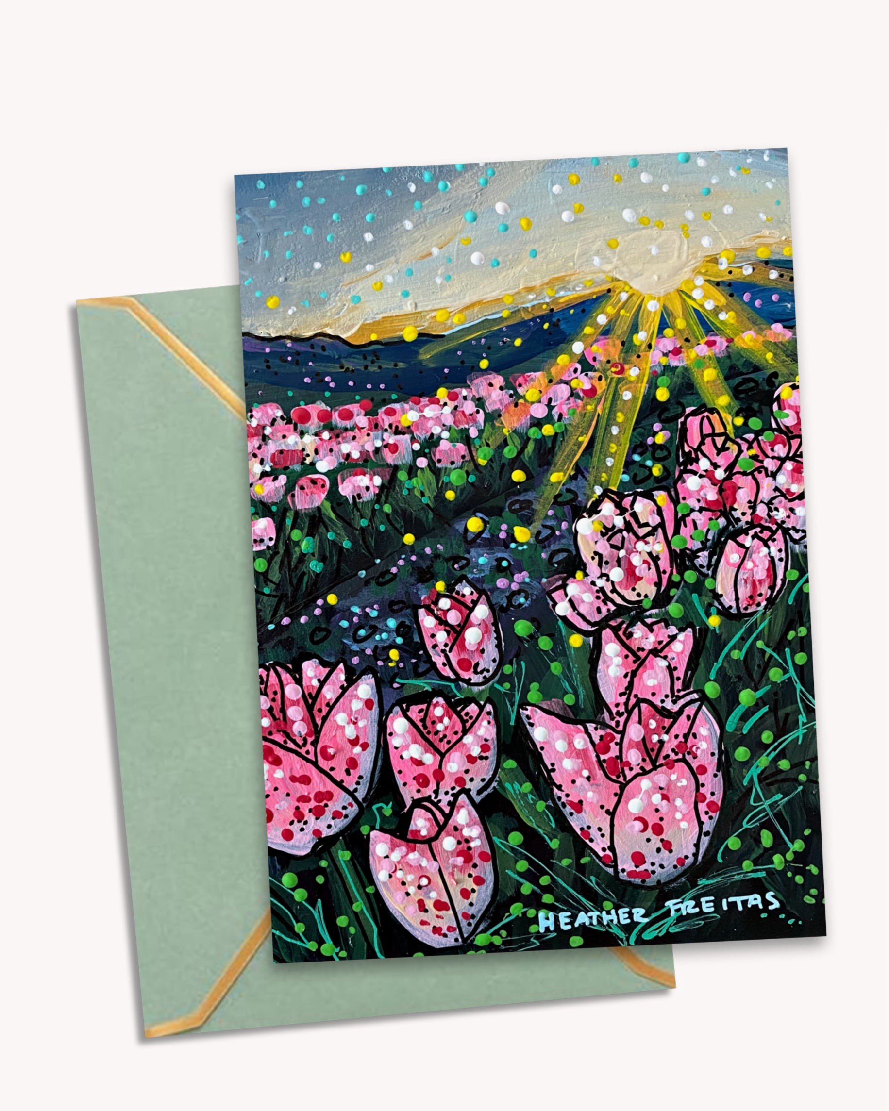 Tulips - Greeting Card / Fine Art Print - Arte House