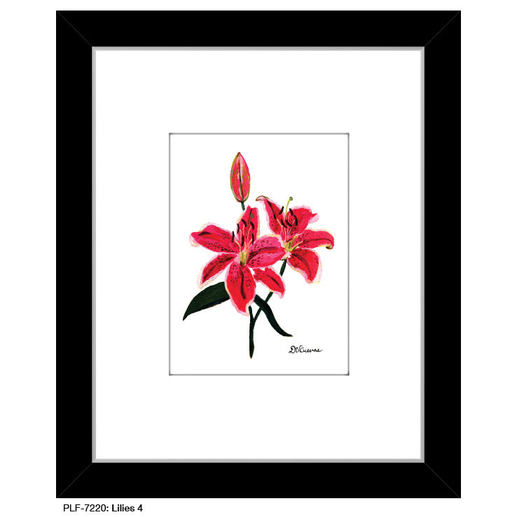 Lilies 4, Print (#7220A) - Arte House