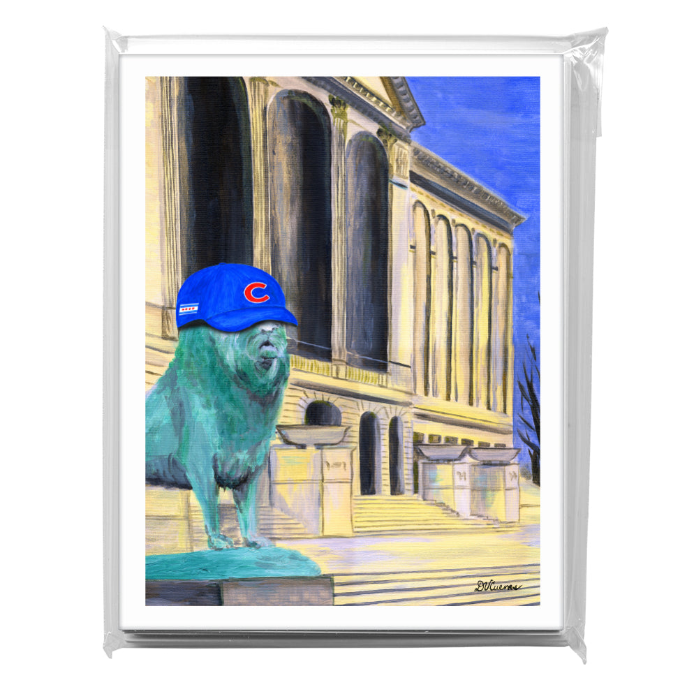 Art Institute Patina, Chicago, Greeting Card (7241J) - Arte House