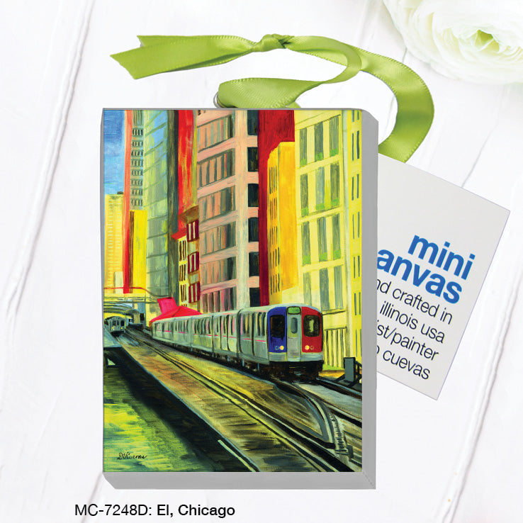 El, Chicago, Mini Canvas (MC-7248D)
