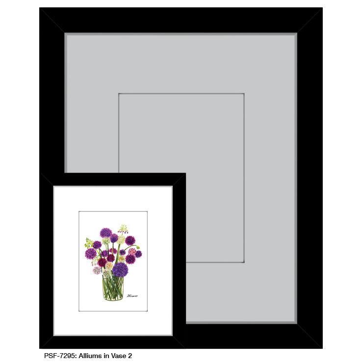 Alliums in Vase 2, Print (#7295A) - Arte House