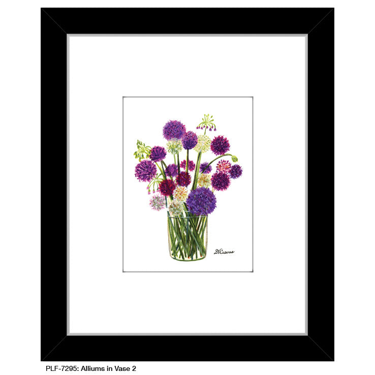 Alliums in Vase 2, Print (#7295A) - Arte House