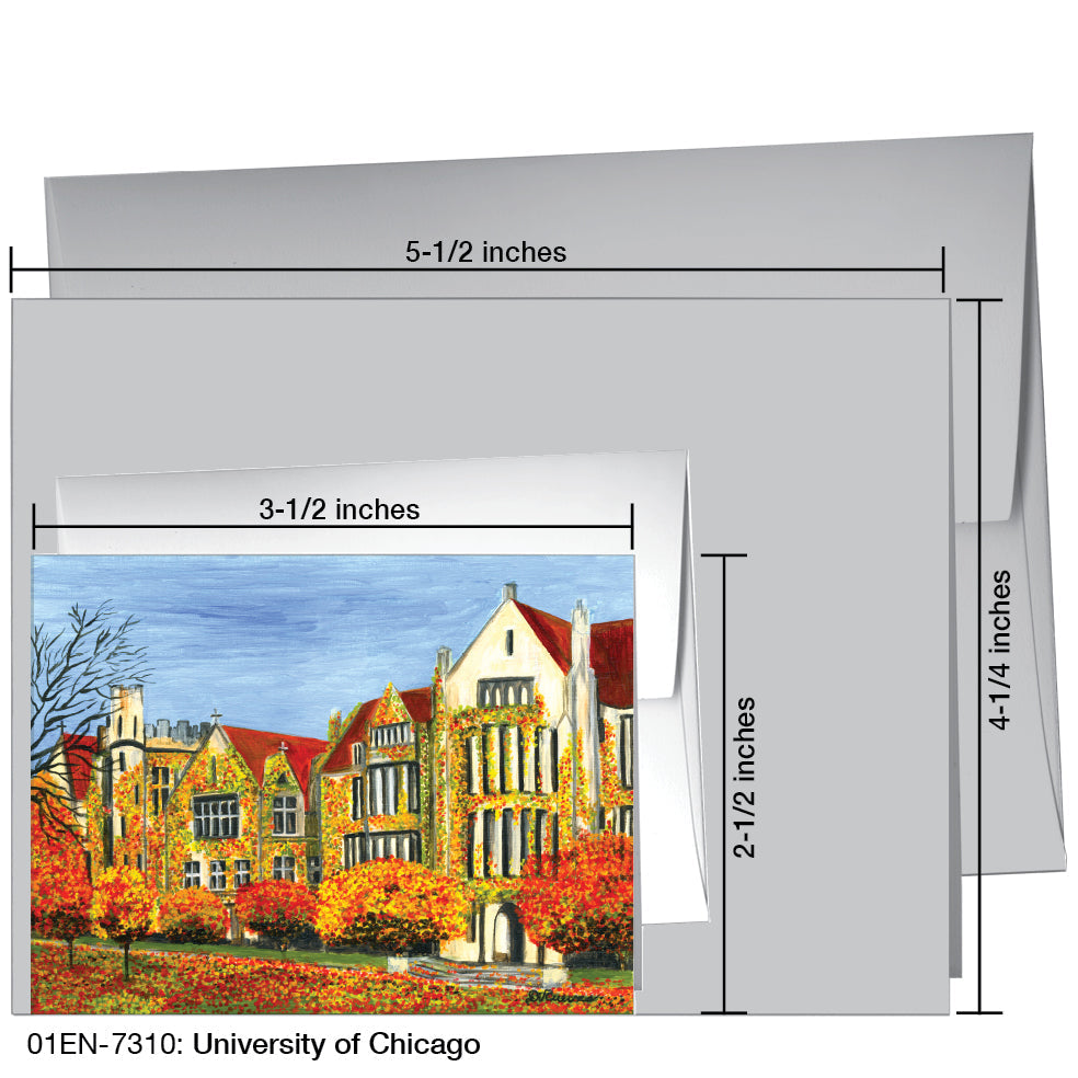 University of Chicago, Greeting Card (7310A) - Arte House