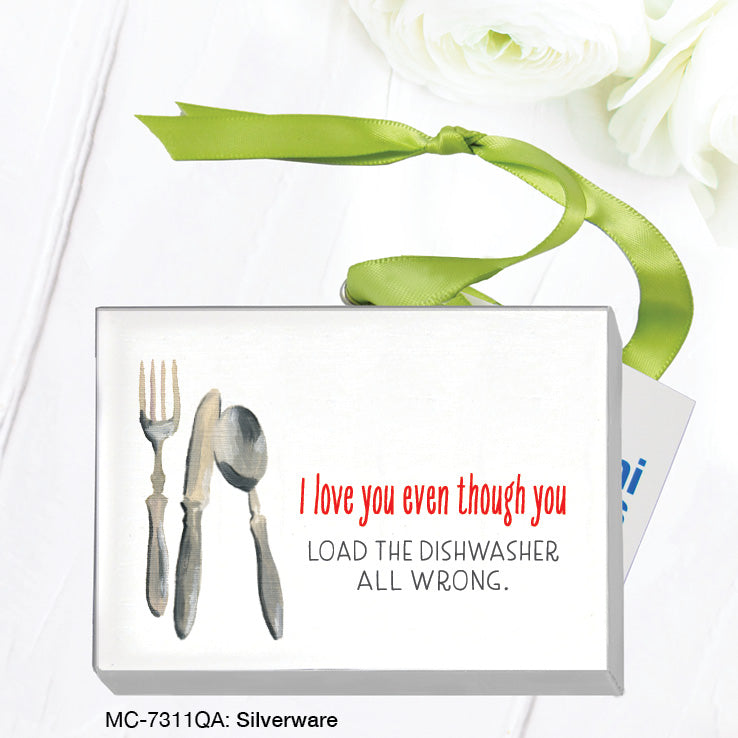 Silverware, Mini Canvas (MC-7311QA) - Arte House