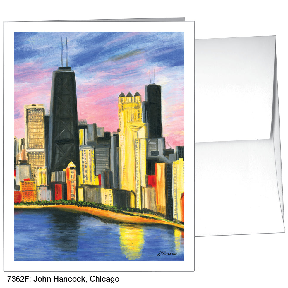 John Hancock, Chicago, Greeting Card (7362F) - Arte House