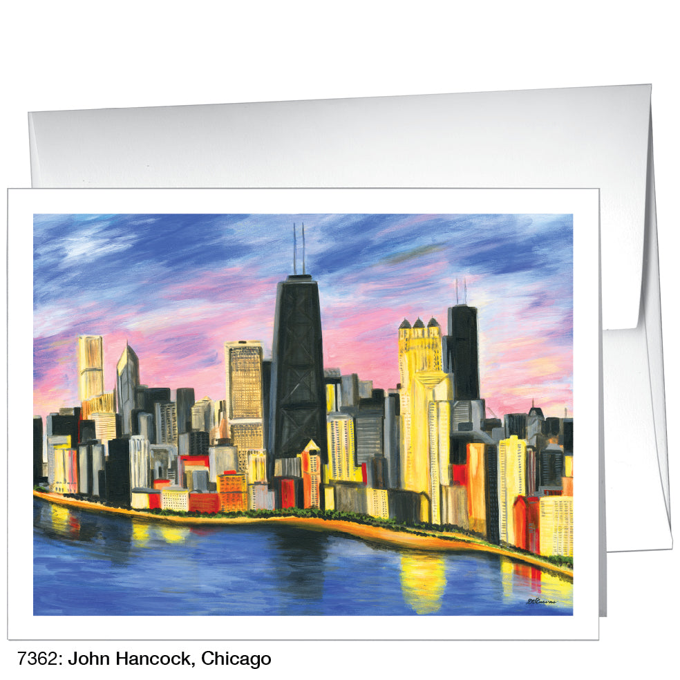 John Hancock, Chicago, Greeting Card (7362A) - Arte House
