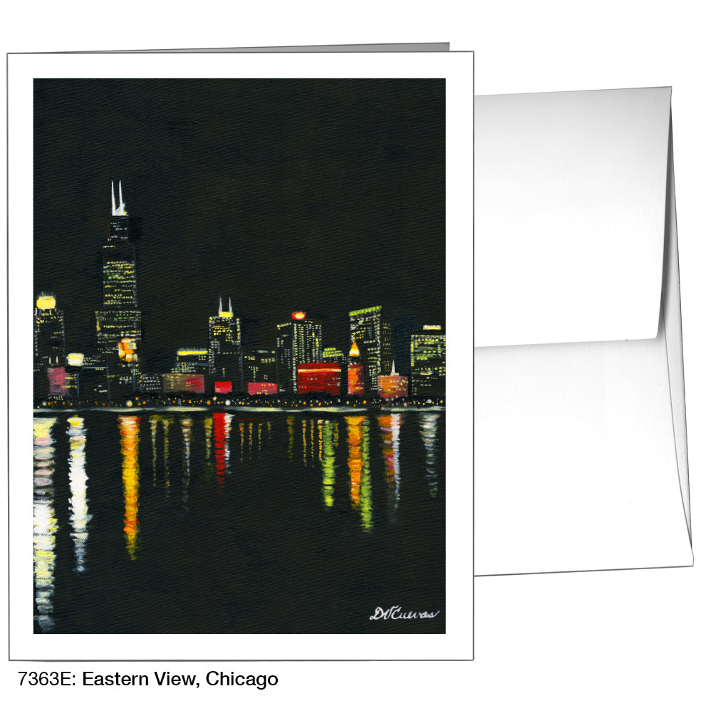 Eastern View, Chicago, Greeting Card (7363E) - Arte House