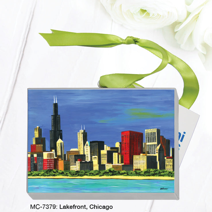 Lakefront, Chicago, Mini Canvas (MC-7379A) - Arte House