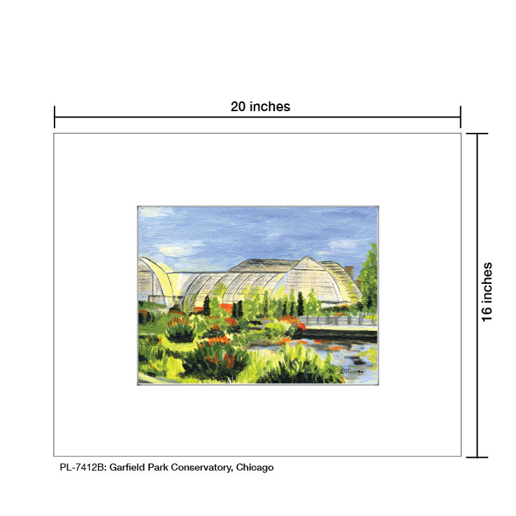 Garfield Park Conservatory, Chicago, Print (#7412B) - Arte House