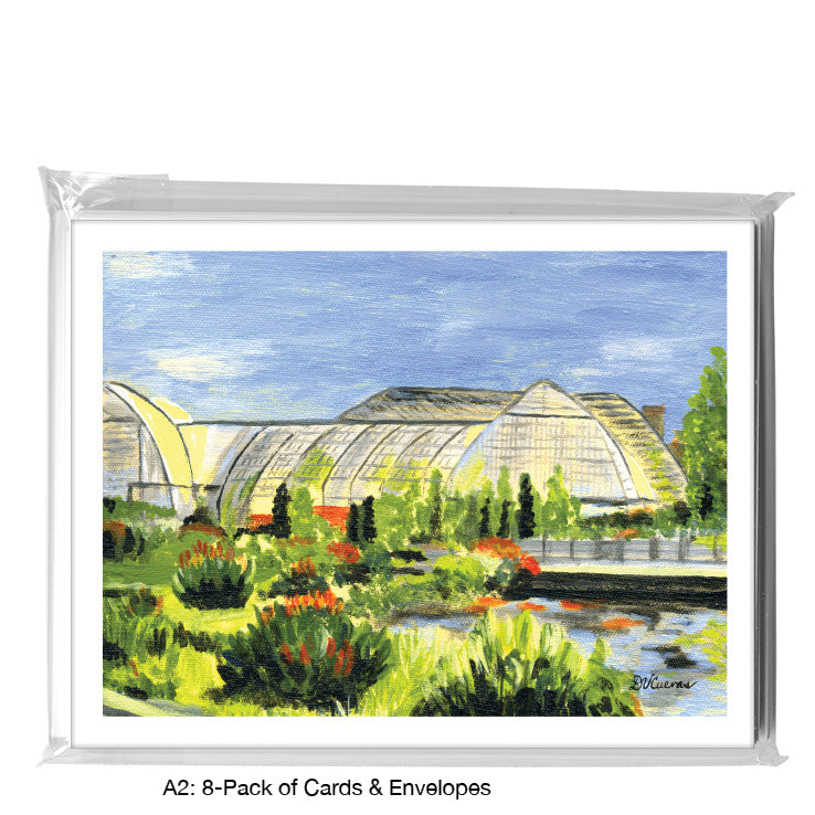 Garfield Park Conservatory, Chicago, Greeting Card (7412B) - Arte House