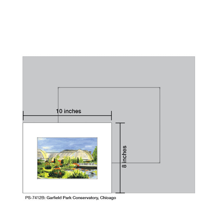 Garfield Park Conservatory, Chicago, Print (#7412B) - Arte House