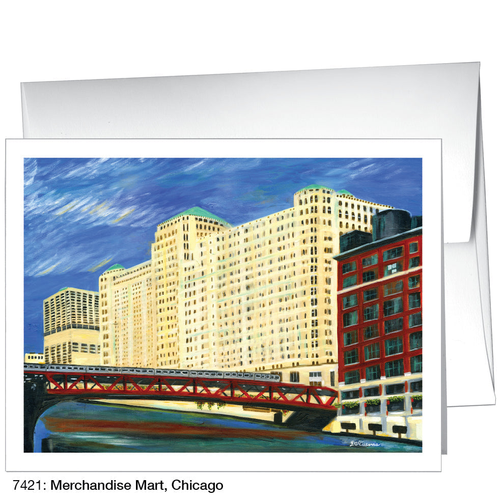 Merchandise Mart, Chicago, Greeting Card (7421A) - Arte House