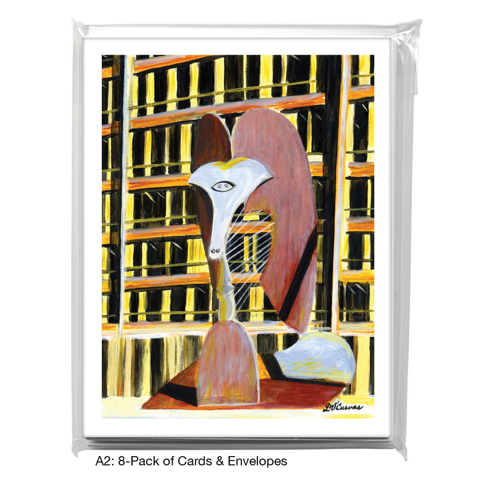 Picasso Sculpture, Chicago, Greeting Card (7520A)