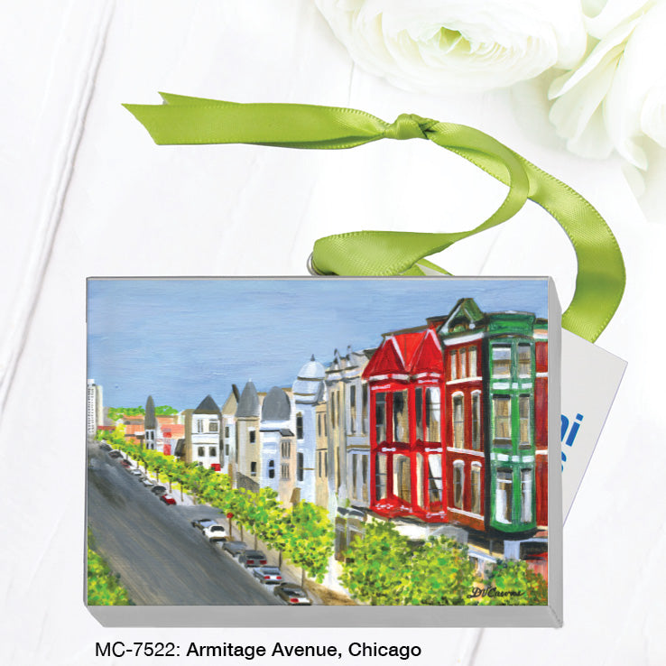 Armitage Avenue, Chicago, Mini Canvas (MC-7522A) - Arte House