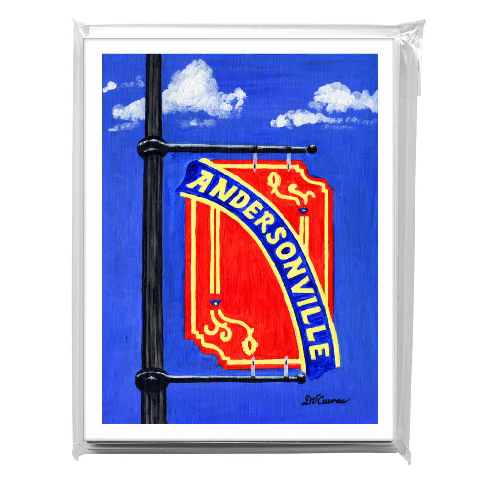Andersonville, Chicago, Greeting Card (7549A)