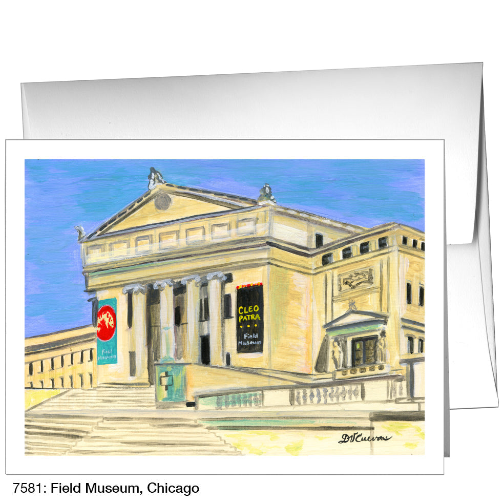 Field Museum, Chicago, Greeting Card (7581A)