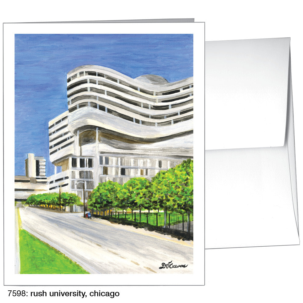 Rush University, Chicago, Greeting Card (7598A) - Arte House