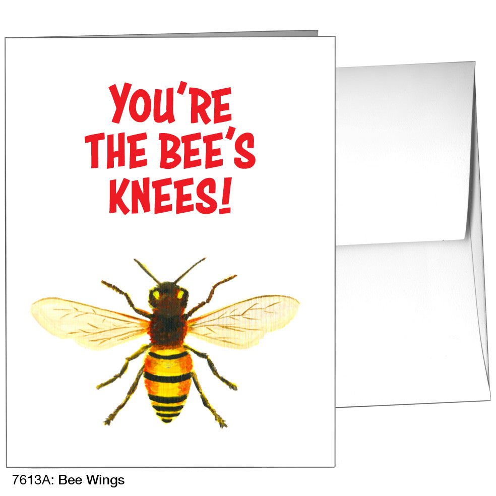 Bee Wings, Greeting Card (7613A) - Arte House