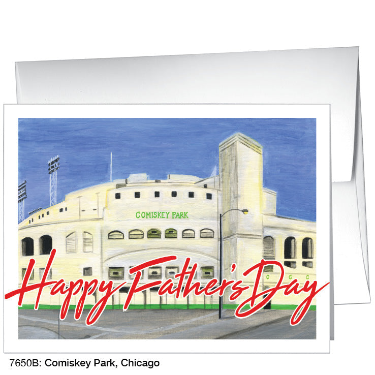 Comiskey Park, Chicago, Greeting Card (7650B) - Arte House