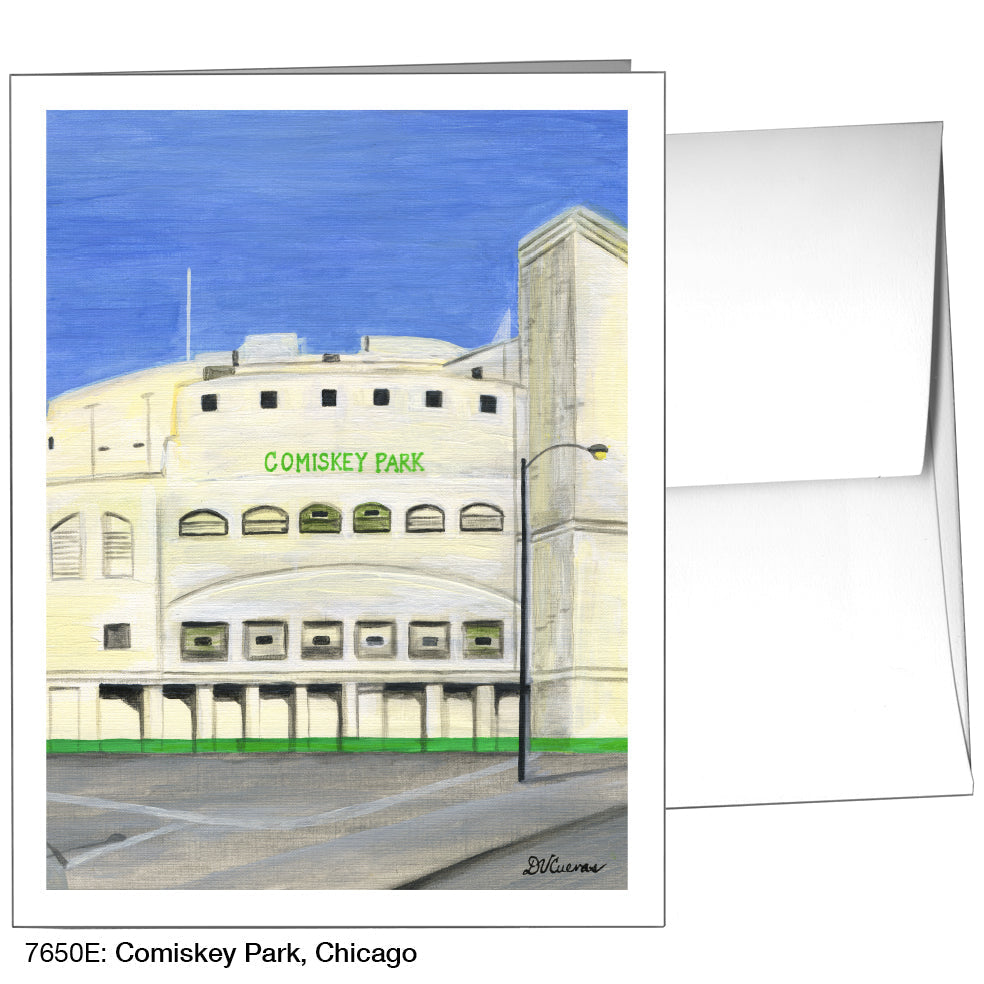 Comiskey Park, Chicago, Greeting Card (7650E) - Arte House