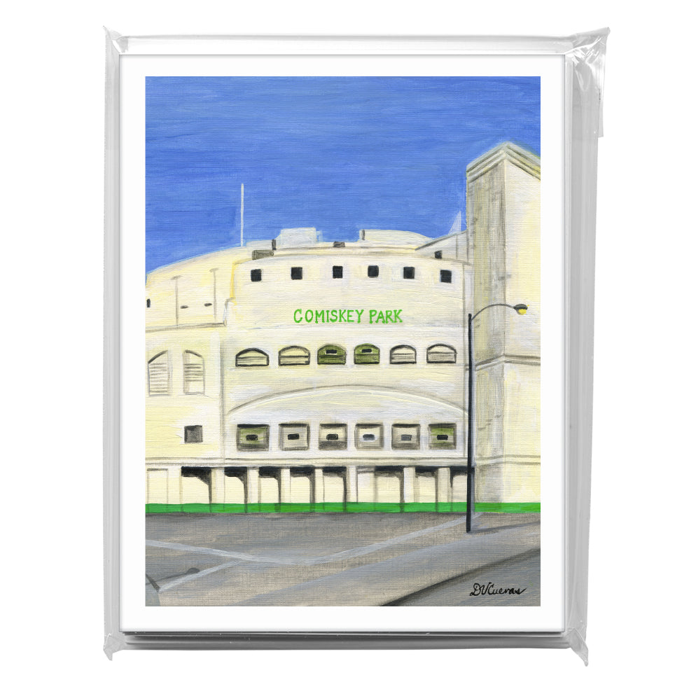 Comiskey Park, Chicago, Greeting Card (7650E) - Arte House