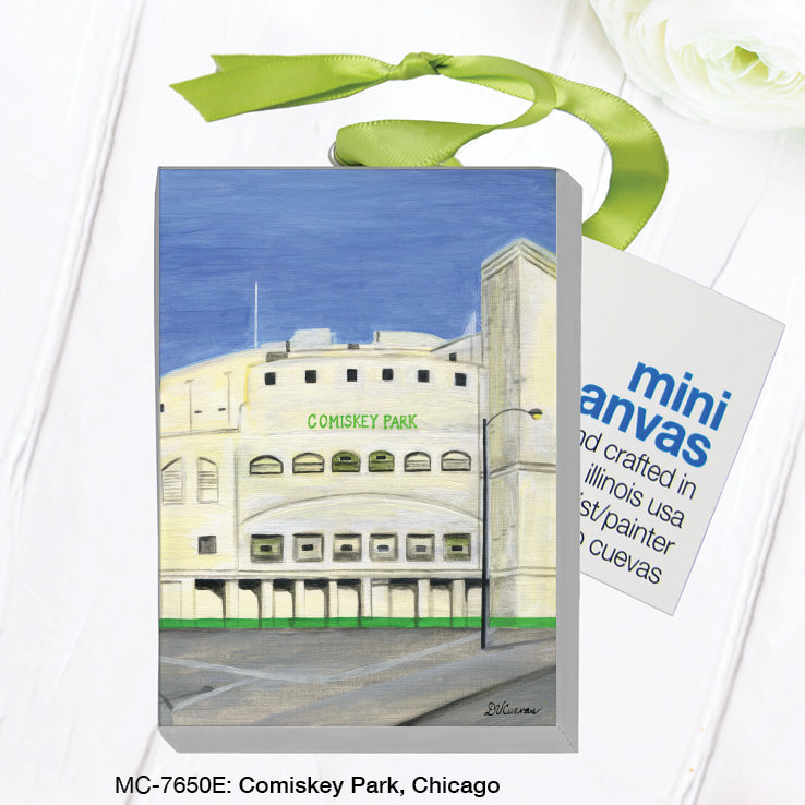Comiskey Park, Chicago, Mini Canvas (MC-7650E) - Arte House