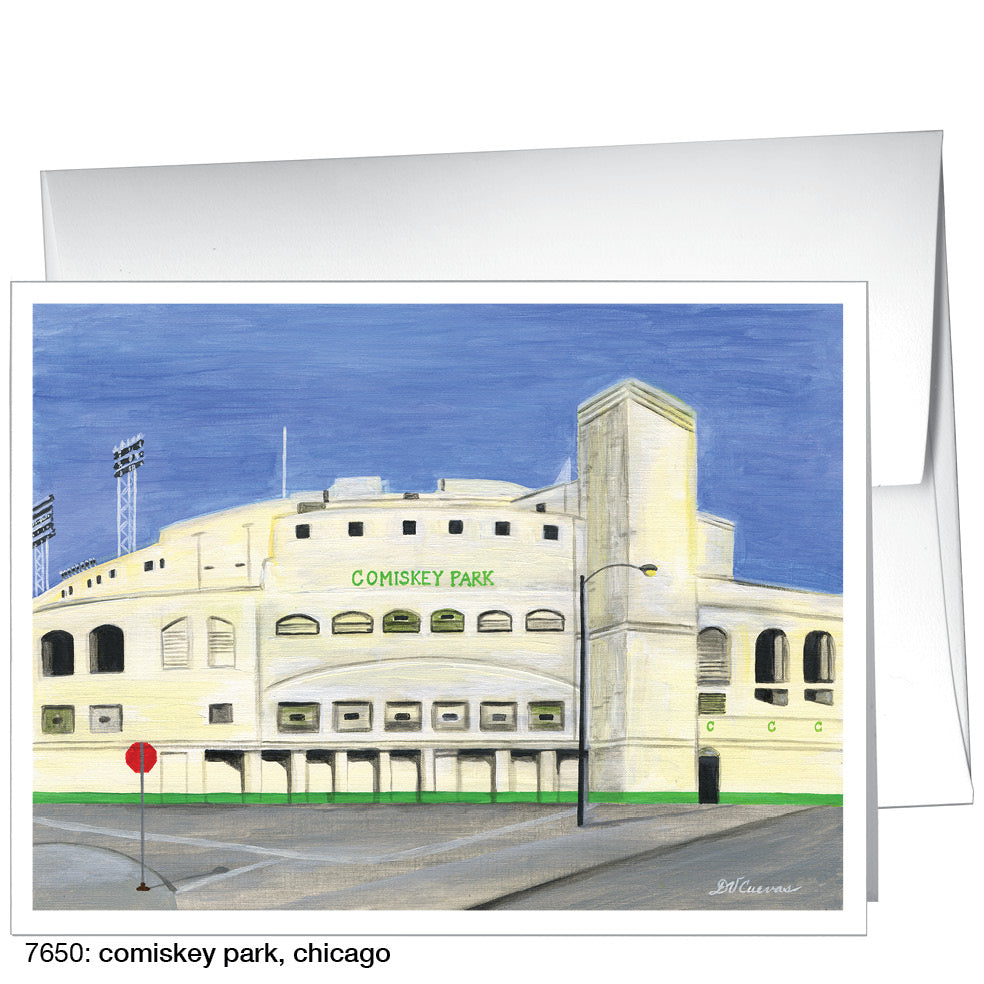 Comiskey Park, Chicago, Greeting Card (7650A)