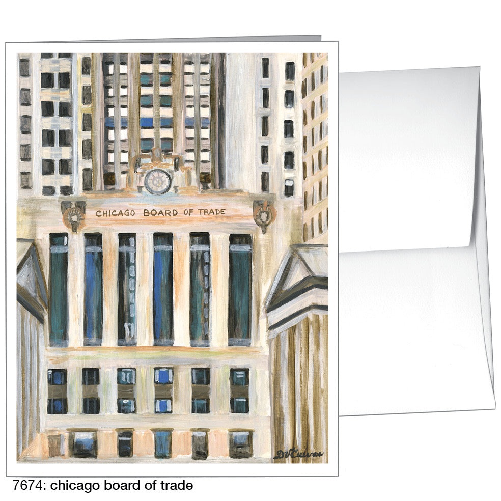 Chicago Board of Trade, Greeting Card (7674A) - Arte House