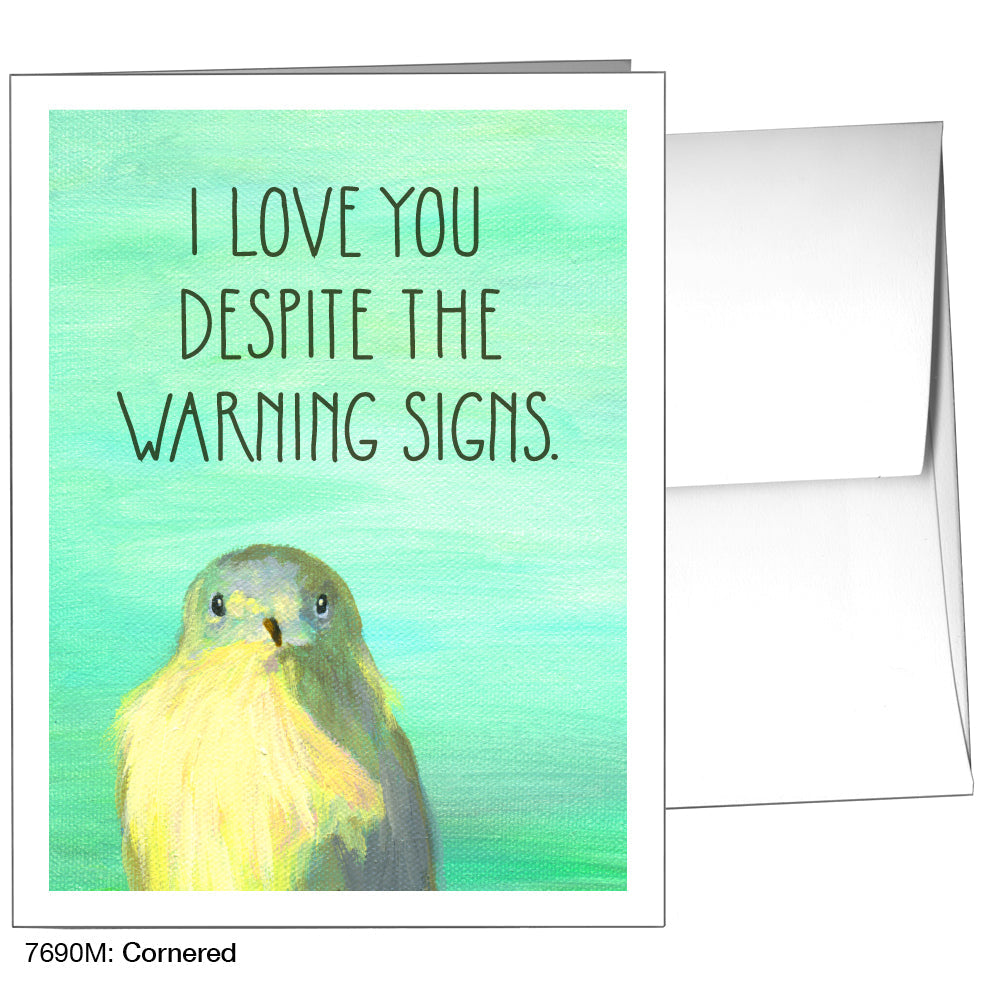 Cornered, Greeting Card (7690M) - Arte House