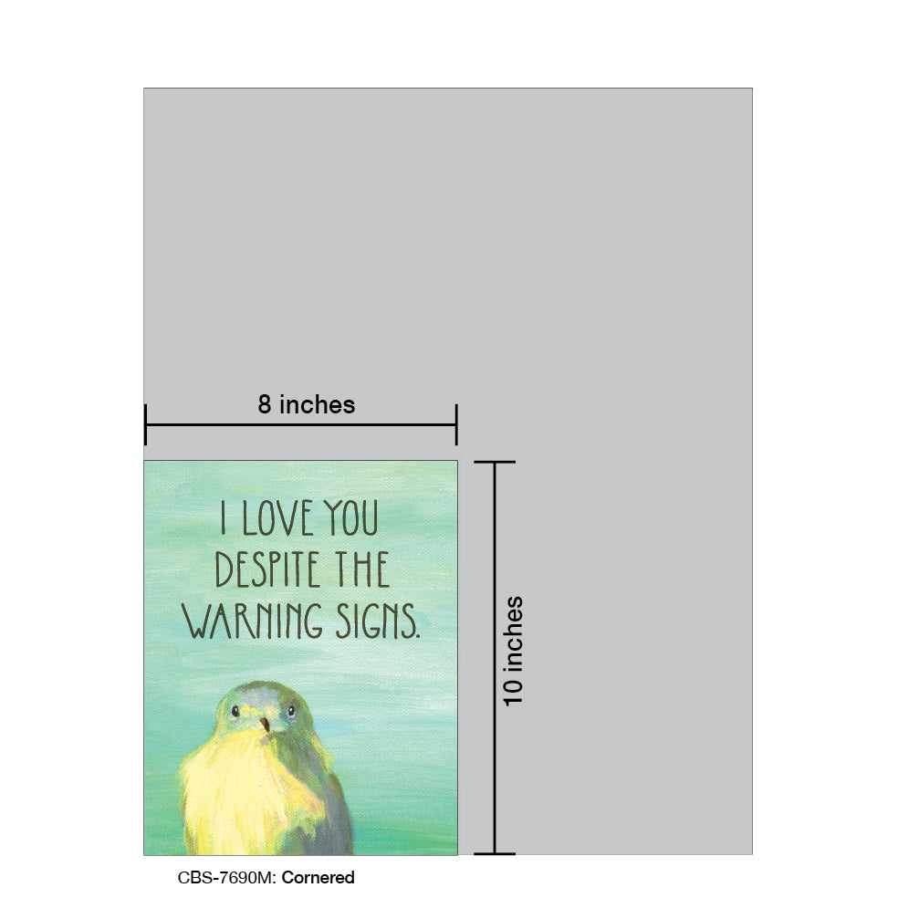 Cornered, Greeting Card (7690M) - Arte House