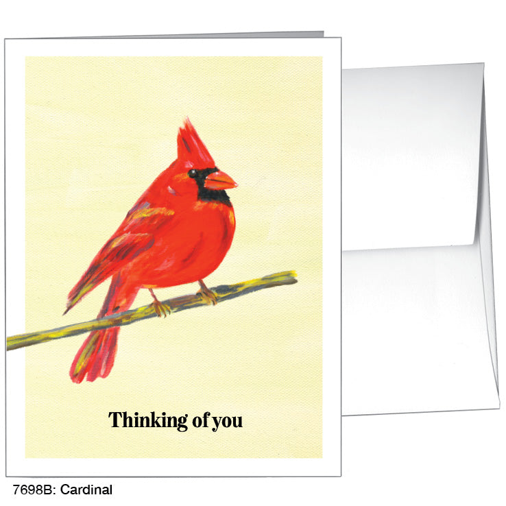Cardinal, Greeting Card (7698B)