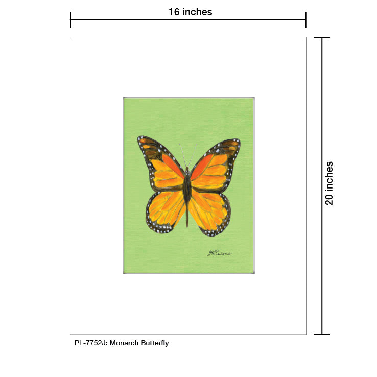 Monarch Butterfly, Print (#7752J) - Arte House